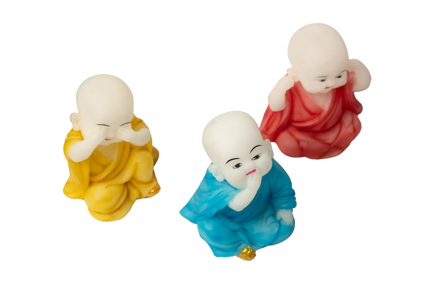Monk set of 3
